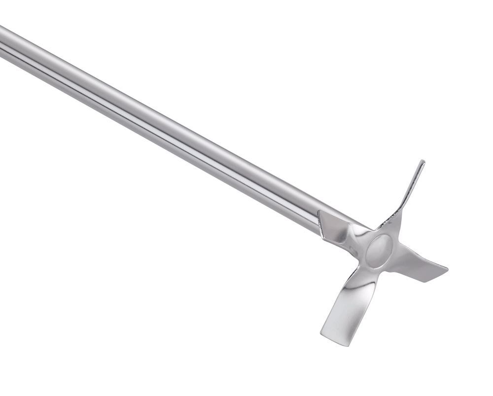 Stirring blade, propeller, 4-winged, stirrer Ø 50 mm, shaft-length 350 mm