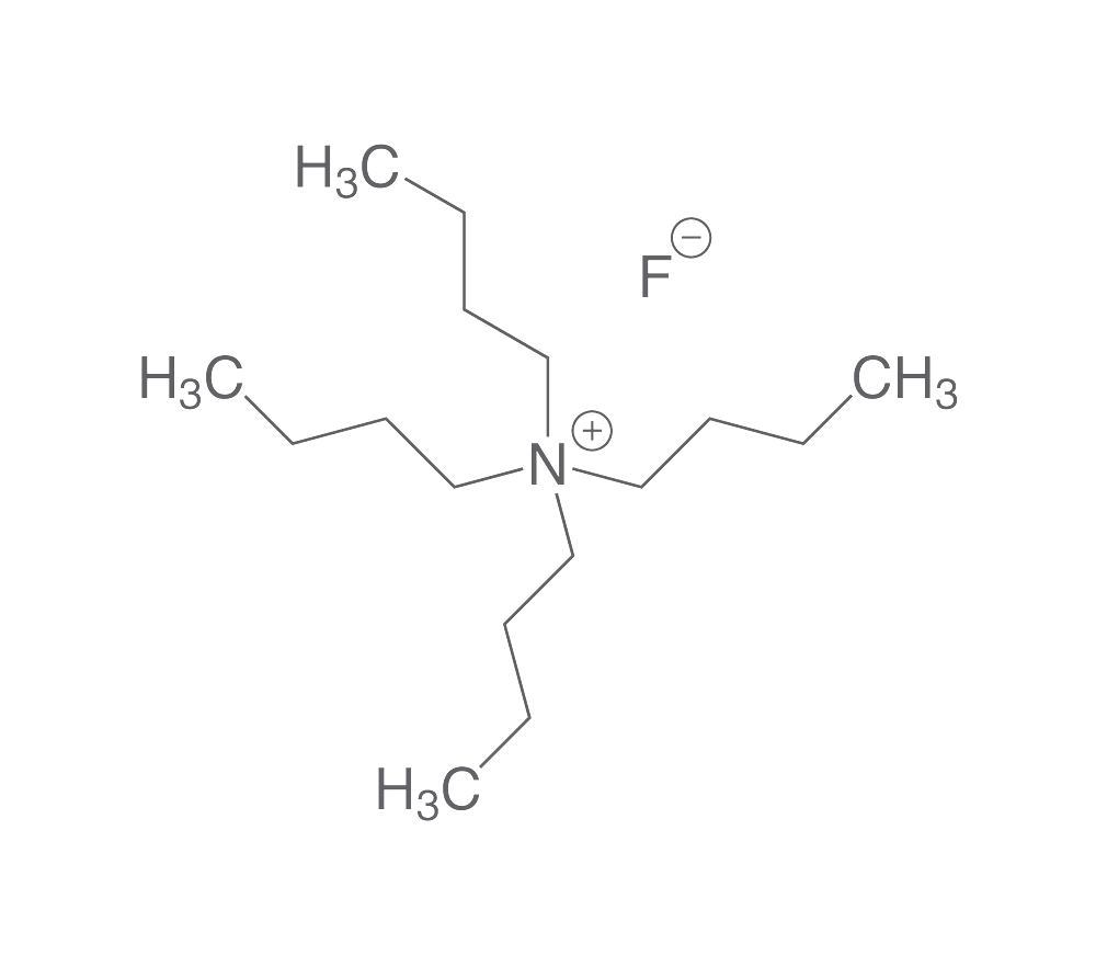 Tetrabutylammonium fluoride, 1 mol/l in THF, stab., 100 ml, glass
