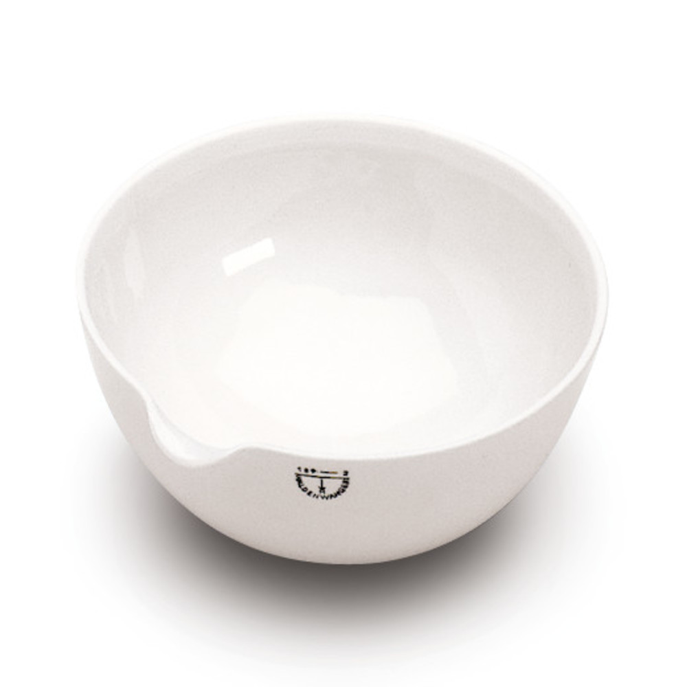 Evaporating dishes 109, size 000, porcelain, 40 ml, 10 unit(s)