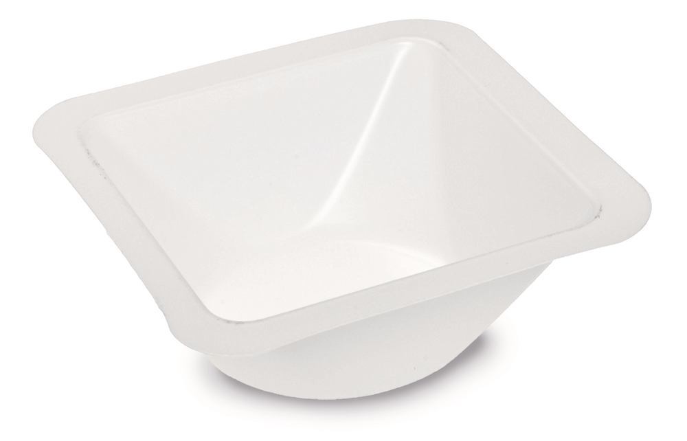 Rotilabo®disposable weigh. tray, antist., 100ml, PS, white