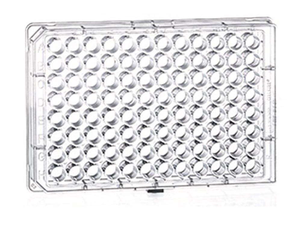 Microtest plates, F-profile, 96-well, PS, sterile, 100 unit(s)