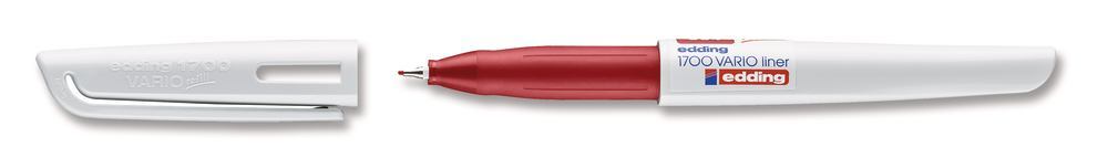 1700 VARIO red fineliner, 10 unit(s) — Carl Roth, cod 1AE3.1