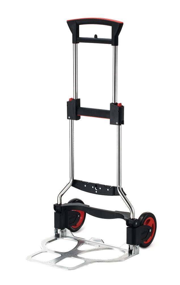 Folding transport trolley, Stainless steel, 1 unit(s)