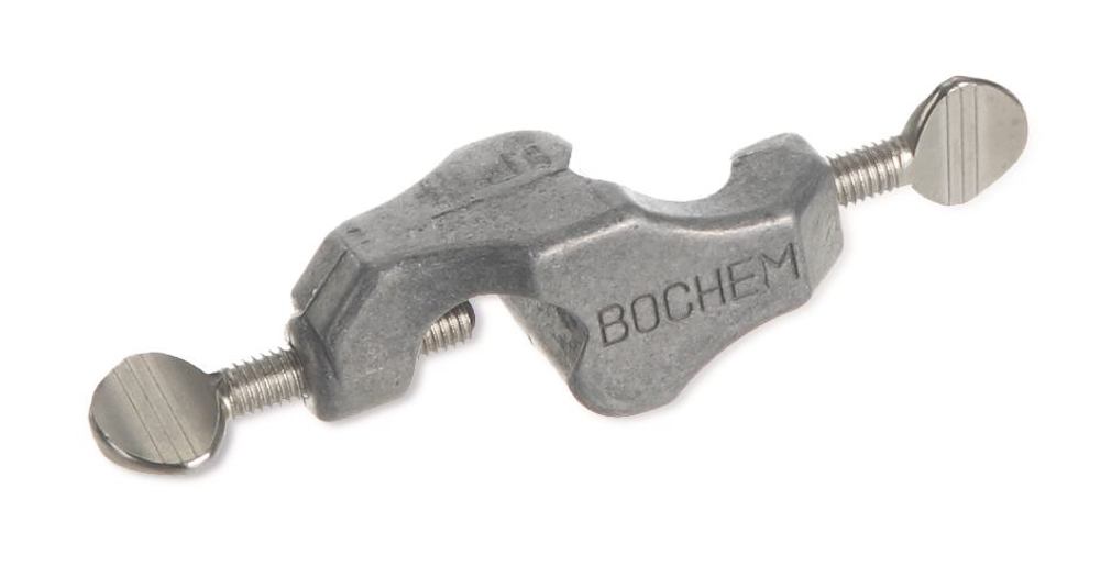 Aluminium rectangular double boss head, With clamping screws,, 1 unit(s) — Carl Roth, cod 1C4E.1