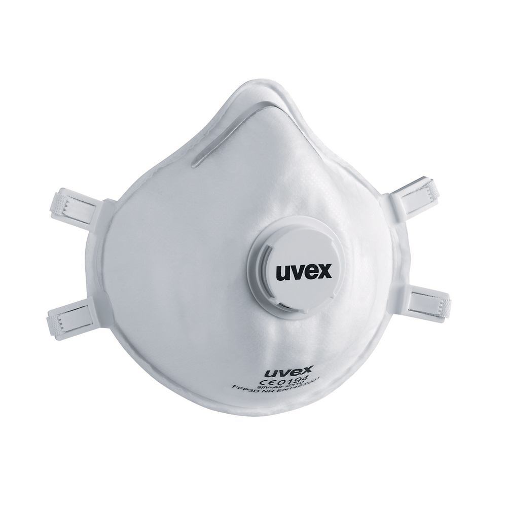 uvex silv-Air c 2312 FFP3 particle mask, with exhalation valve, size S/M