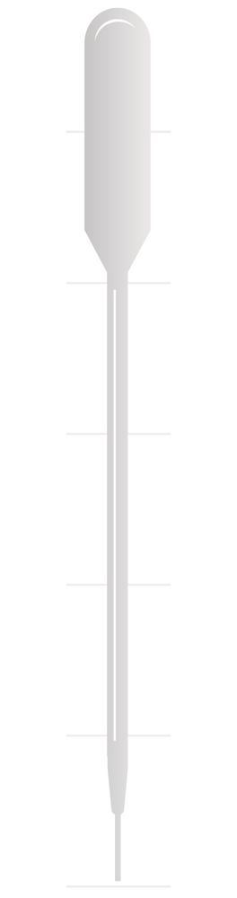 Pasteur pipettes ungraduated, 3 ml, fine tip, 500 unit(s)
