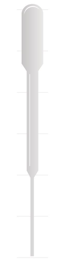 Pasteur pipettes ungraduated, 3 ml, narrow stem, 500 unit(s)