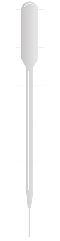 Pasteur pipettes ungraduated, 4 ml, fine tip (extended), 500 unit(s)