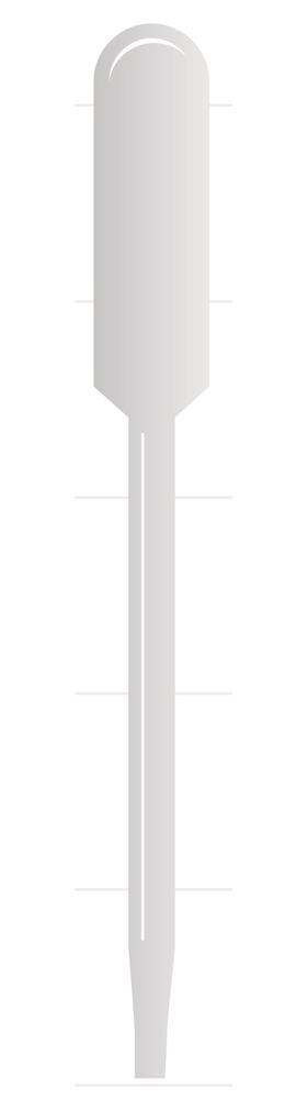 Pasteur pipettes ungraduated, 6 ml, wide opening, 250 unit(s)