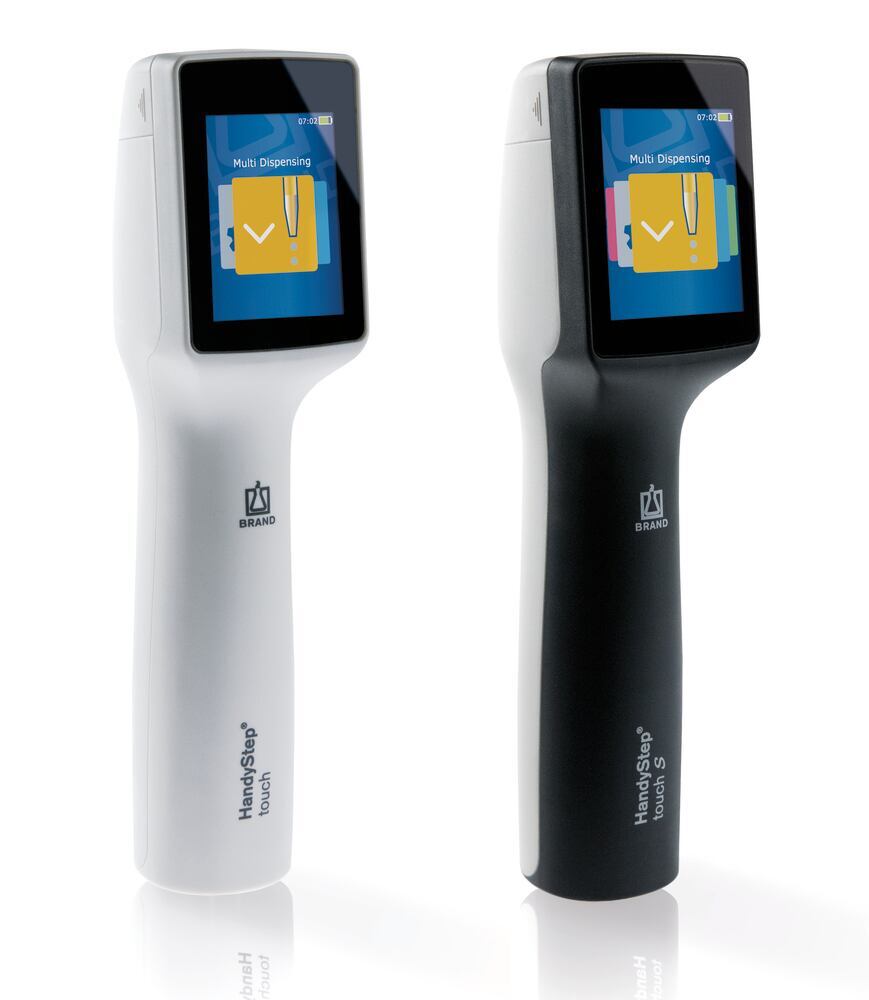 HandyStep® touch S dispenser pipette, Electr. multi-dispenser with battery, set