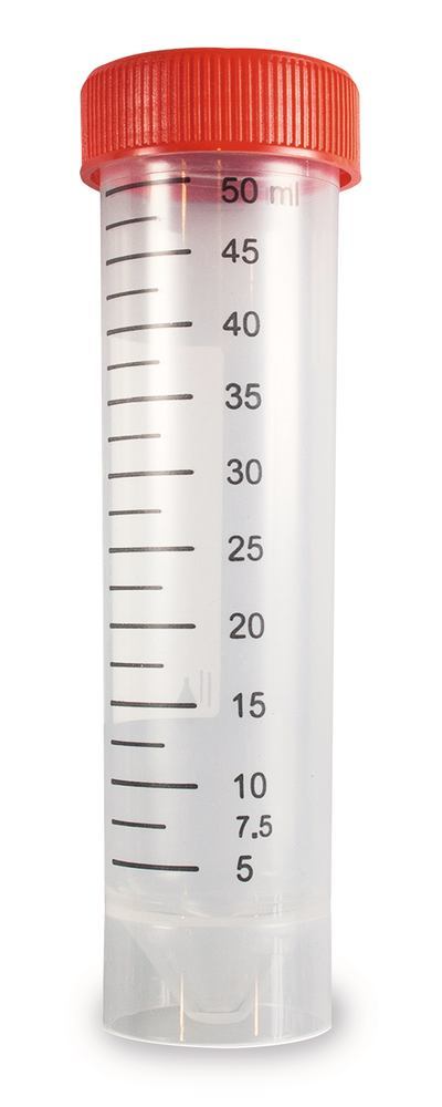 50 ml centrifuge tubes, With rim, non-sterile, 250 unit(s) — Carl Roth, cod 1E4X.1