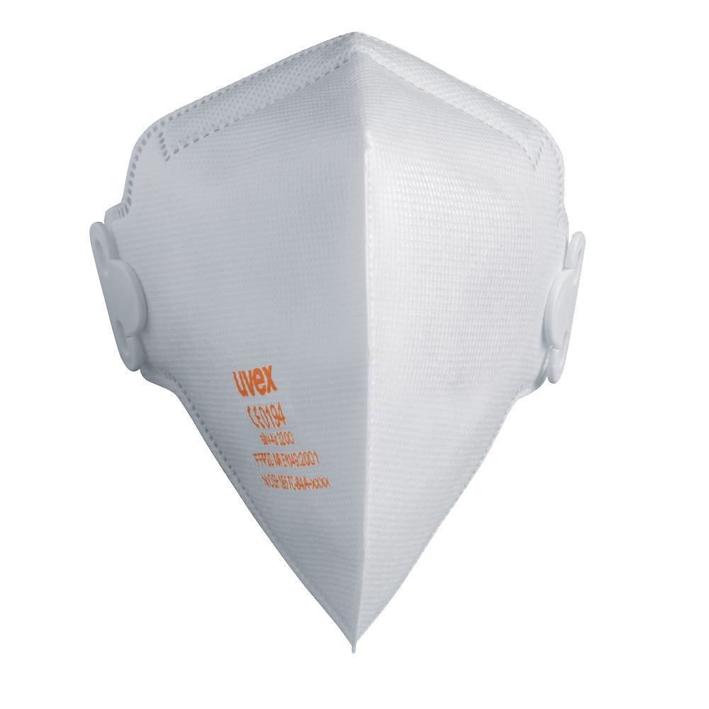 uvex silv-Air c 3200 FFP2 particle mask, Fold-flat mask without exhalation valve