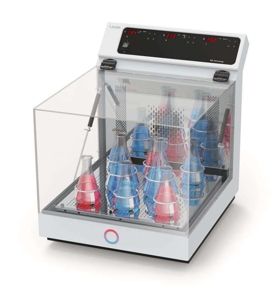 Varioshake VS 60 OI incubation shaker, 8 °C above room temperature up to +70 °C