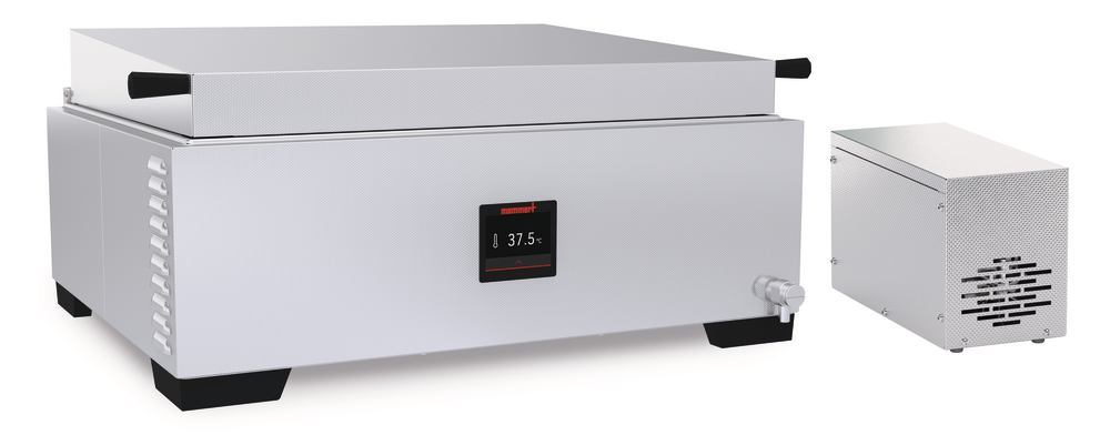 WTB 35 water bath with circulation pump, incl. stainless steel slanting cover