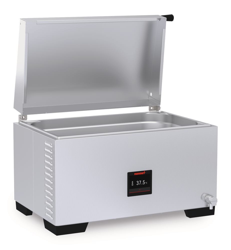 WTB 24 water bath w/ slanting cover and, draincock, volume 23 l, , 1 unit(s)