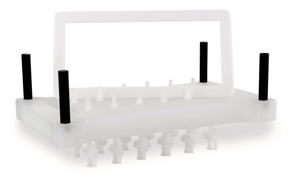 Lid with gasket, 12 pos., for SPE vacuum manifolds, 1 unit(s)