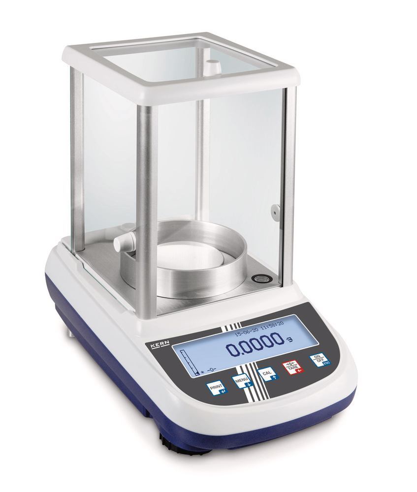 Analytical banances ALJ 250-4A, calibrated ex works, max. 250 g, d=0.1 mg