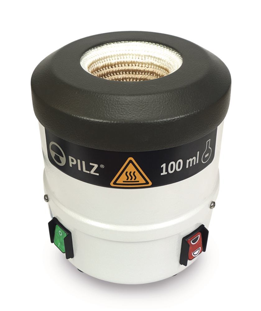 Pilz® LP2 Protect heating mantle, One heat zone, up to 450 °C, 100 ml, 1 unit(s)
