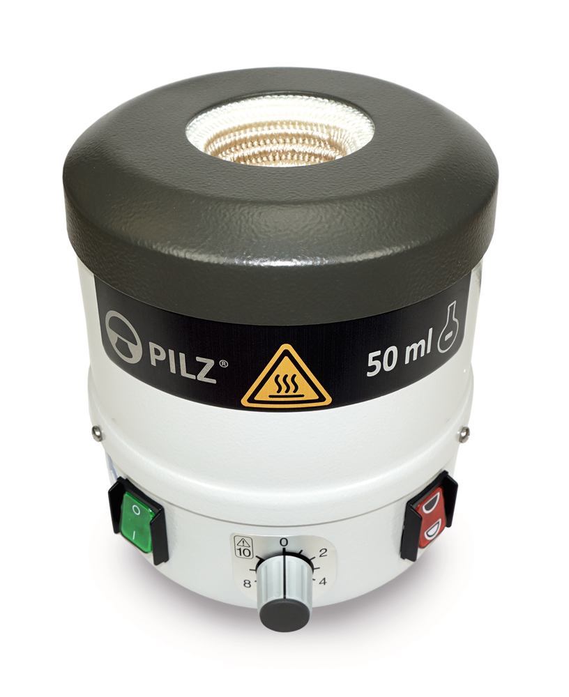 Pilz® LP2ER Protect heating mantle, One heat zone, up to 450 °C, 50 ml