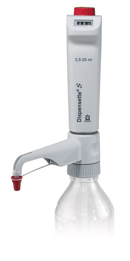 Dispensette® S, digital, without RV, volume 2.5-25 ml, 1 unit(s)