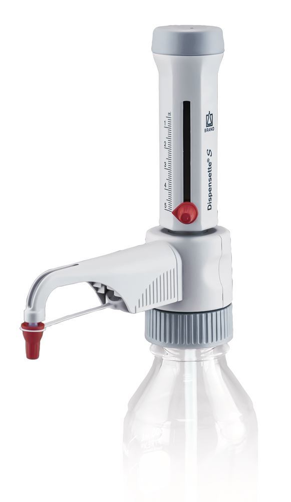 Dispensette® S, analogue, without RV, volume 0.5-5 ml, 1 unit(s)
