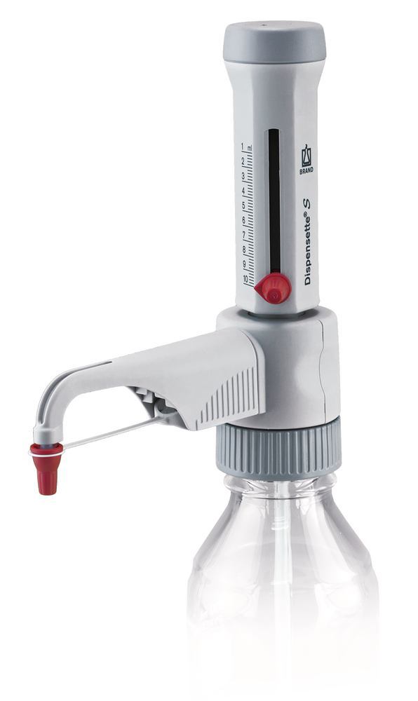 Dispensette® S, analogue, without RV, volume 1-10 ml, 1 unit(s)