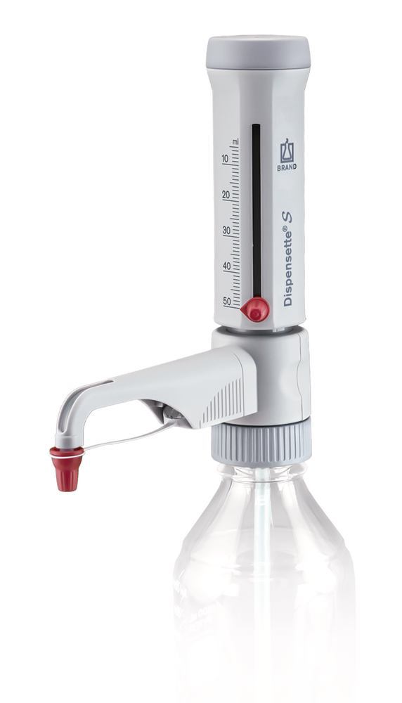 Dispensette® S, analogue, without RV, volume 5-50 ml, 1 unit(s)