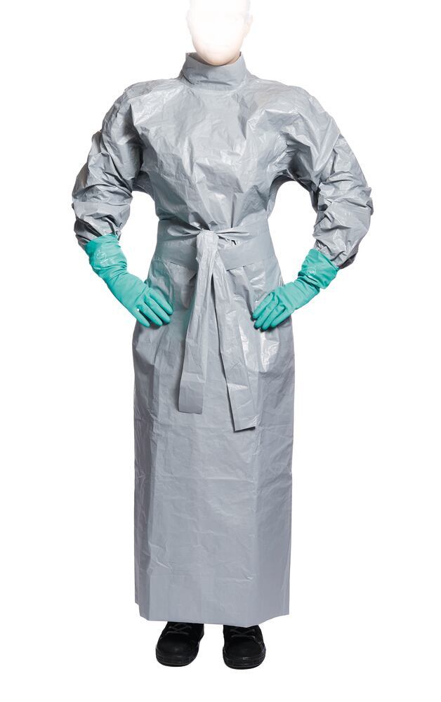 TYCHEM® 6000 F Chemical protection gown, size S/M, 1 unit(s)
