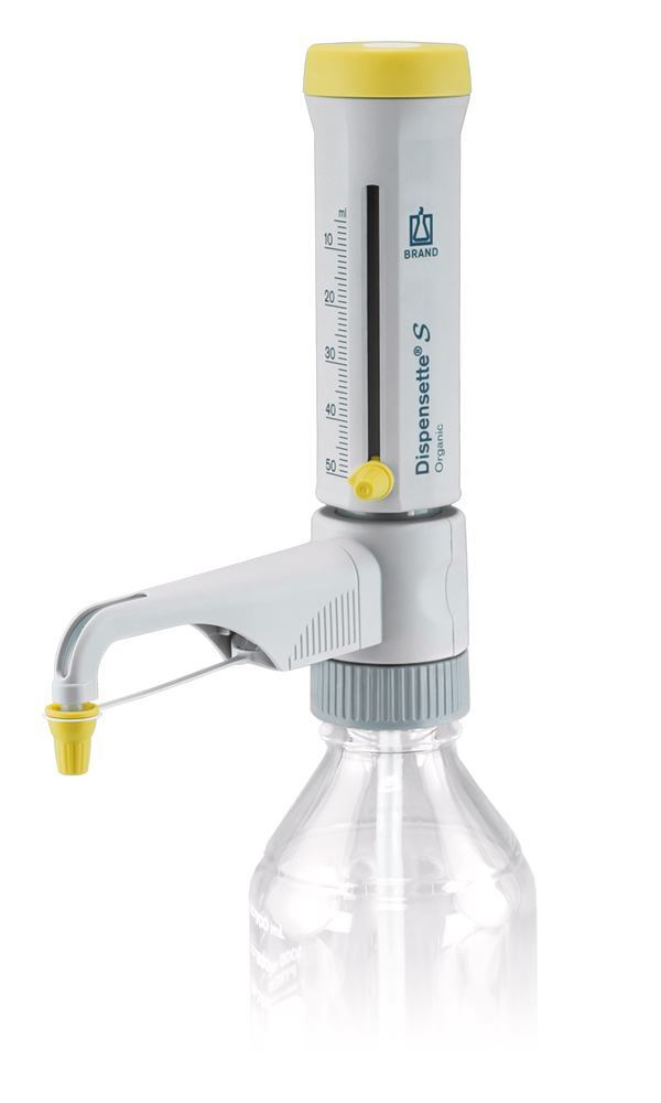 Dispensette® S Organic, analogue, without RV, volume 5-50 ml, 1 unit(s)