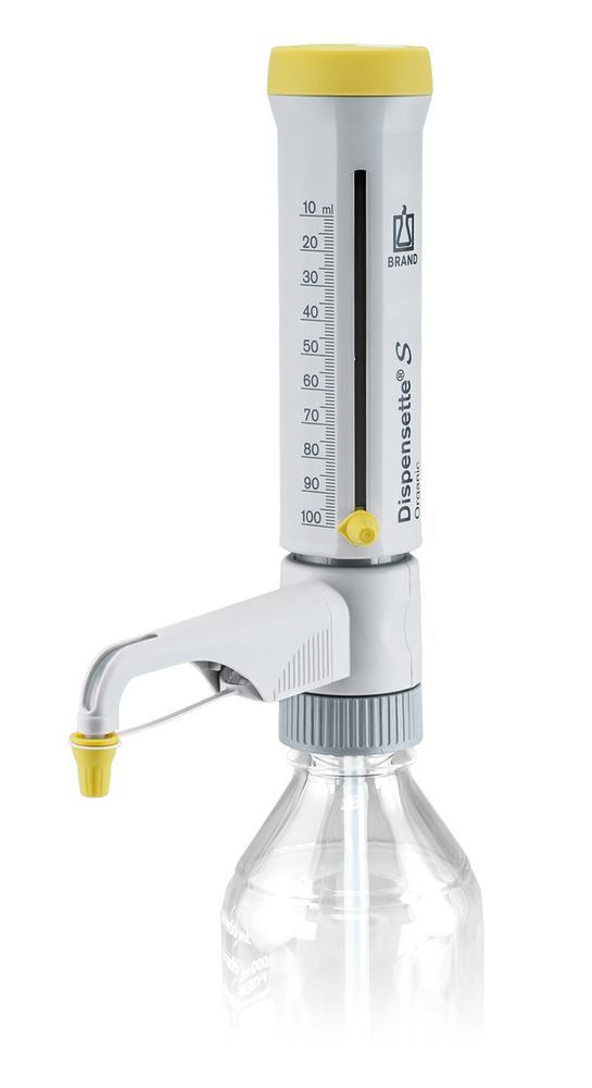 Dispensette® S Organic, analogue, without RV, volume 1-100 ml, 1 unit(s)