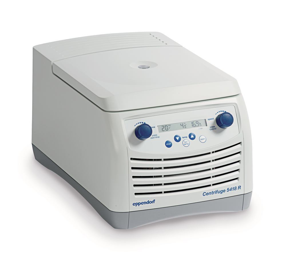 5418 R microlitre centrifuge, incl. 18-f. micr. rotor type FA-45-18-11