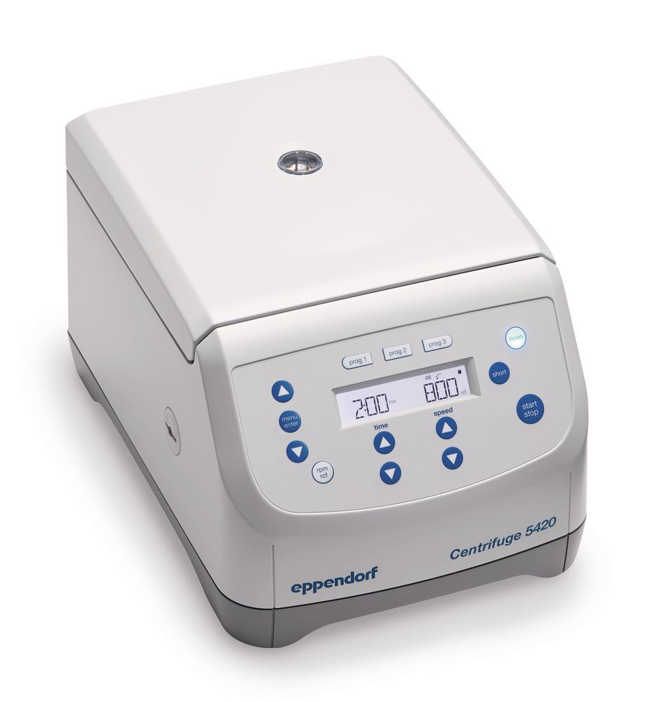 Type 5420 microlitre centrifuge,, incl. 24-fold micr. rotor type FA-24x2
