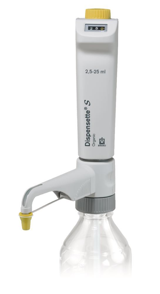Dispensette® S Organic, digital, without RV, volume 2.5-25 ml, 1 unit(s)