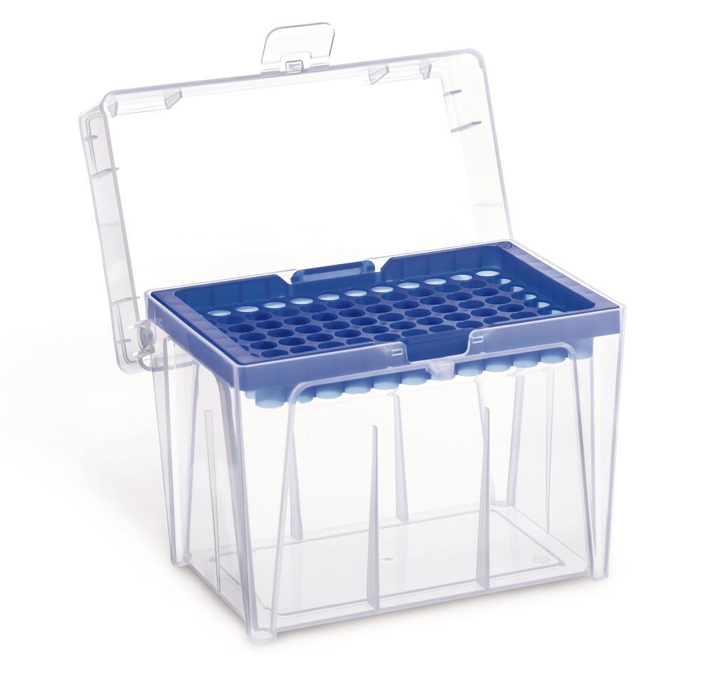 Sapphire pipette tips box, For 1000-1250 µl pipette tips, 10 unit(s)