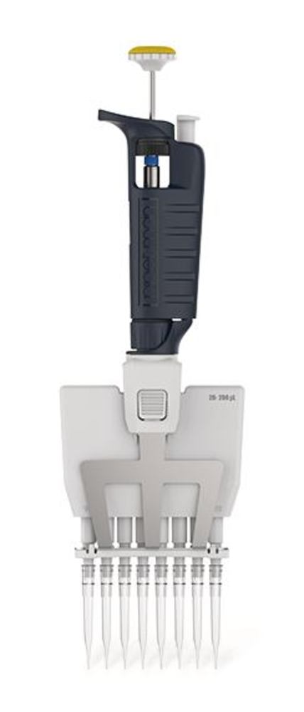 Multi-channel microlitre pipette, Pipetman®, 8-channel, 20-200 µl , 1 unit(s)