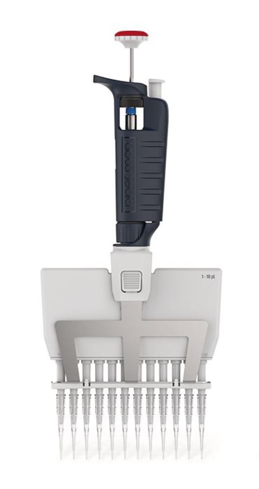 Multi-channel microlitre pipette, Pipetman®, 12-channel, 1-10 µl , 1 unit(s)