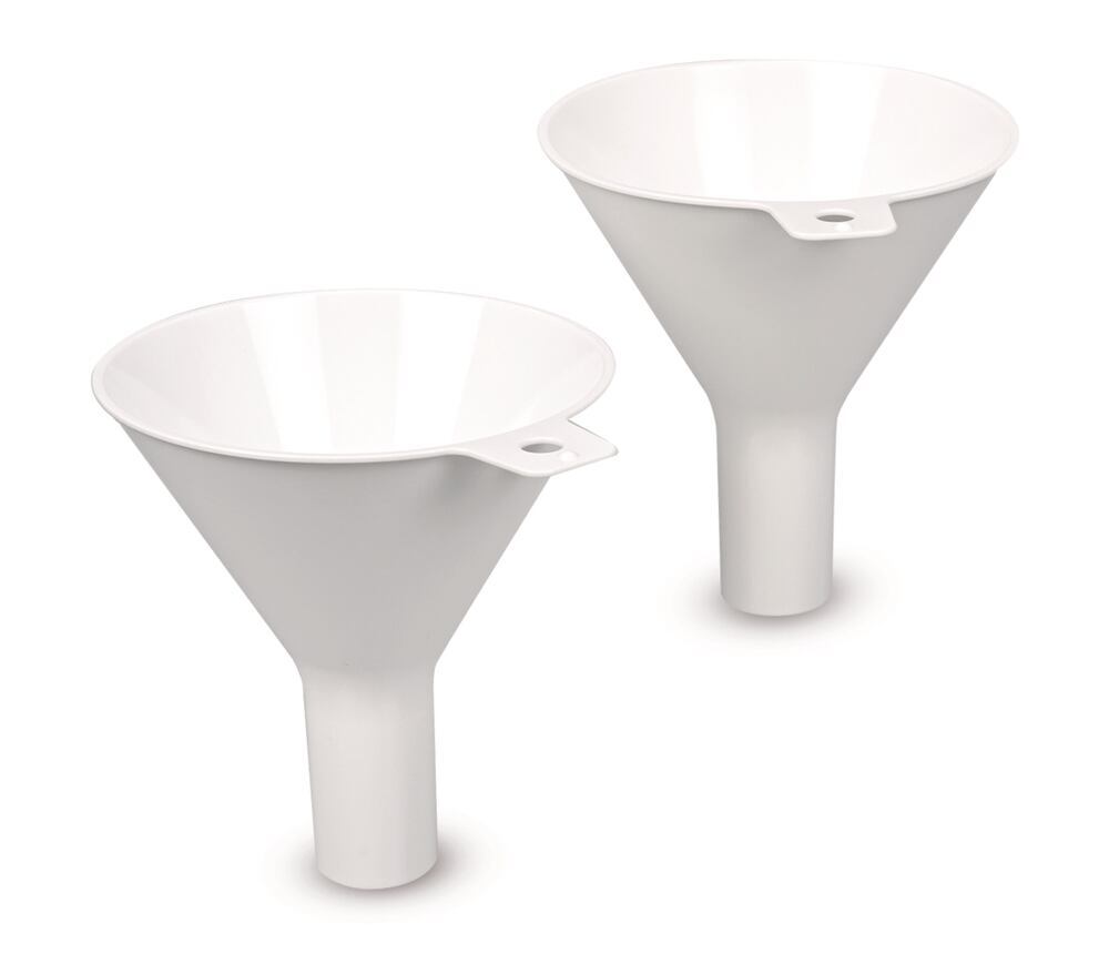 Disposable powder funnel, Bio-PE,, white, non-sterile, 10 unit(s) — Carl Roth, cod 1N4T.1