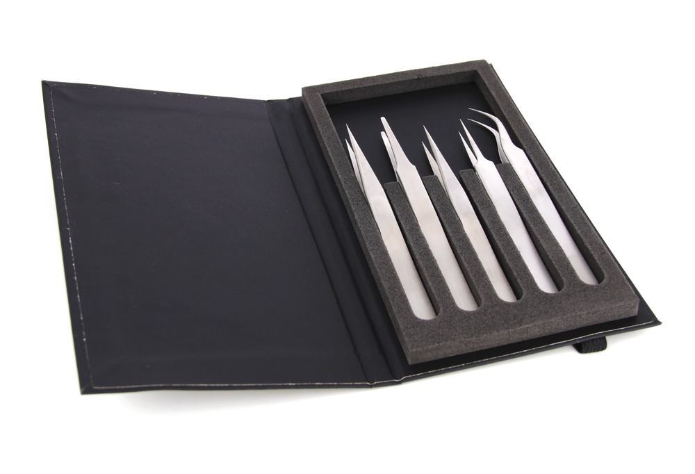 ROTILABO® SA precision tweezers set, 1 set