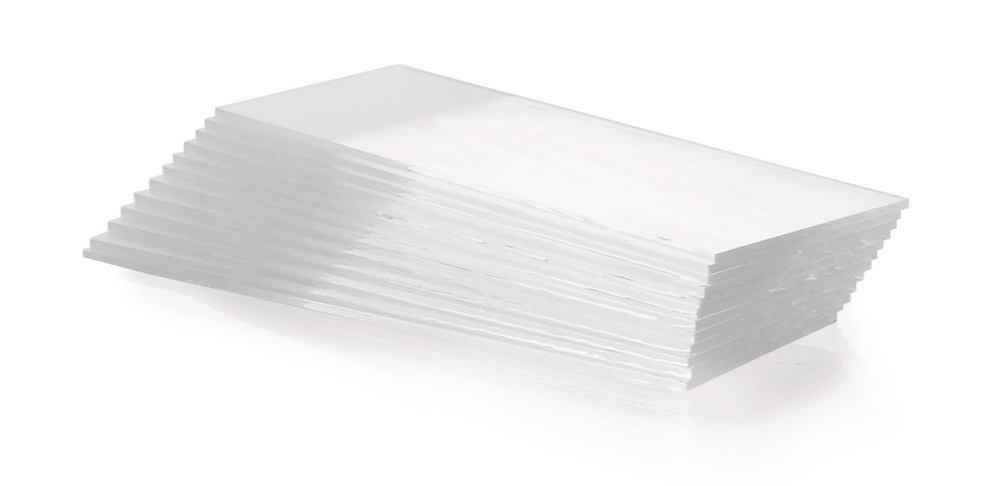 Microscope slides, cut, 25 x 75 mm, 50 unit(s)