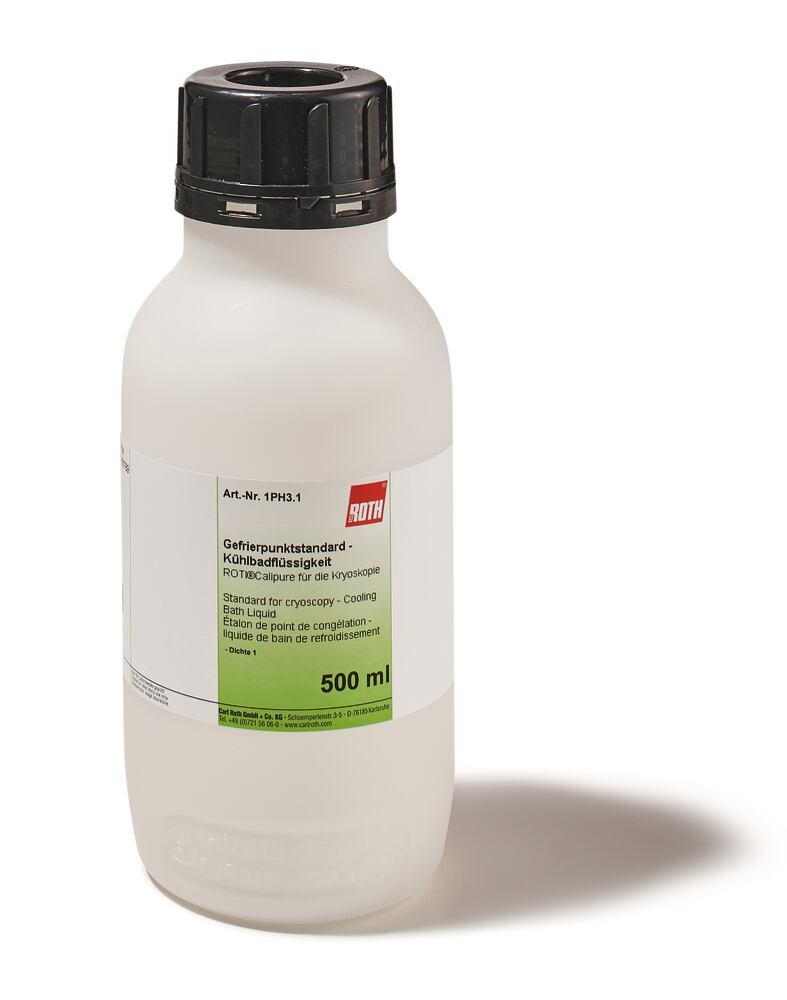 Cooling Bath Liquid, for cryoscopy, 500 ml, plastic