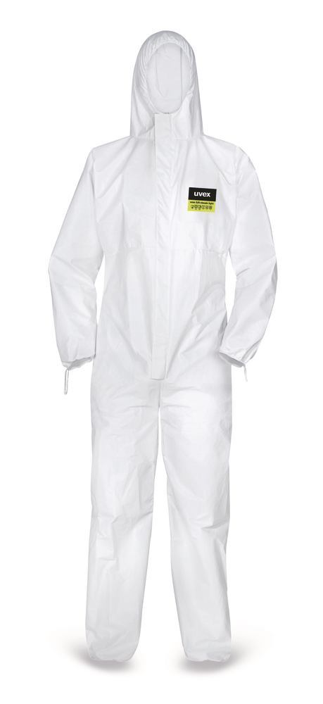 uvex classic light 7687 sing.-use overa., Type 5/6, white, size 3XL, 1 unit(s)