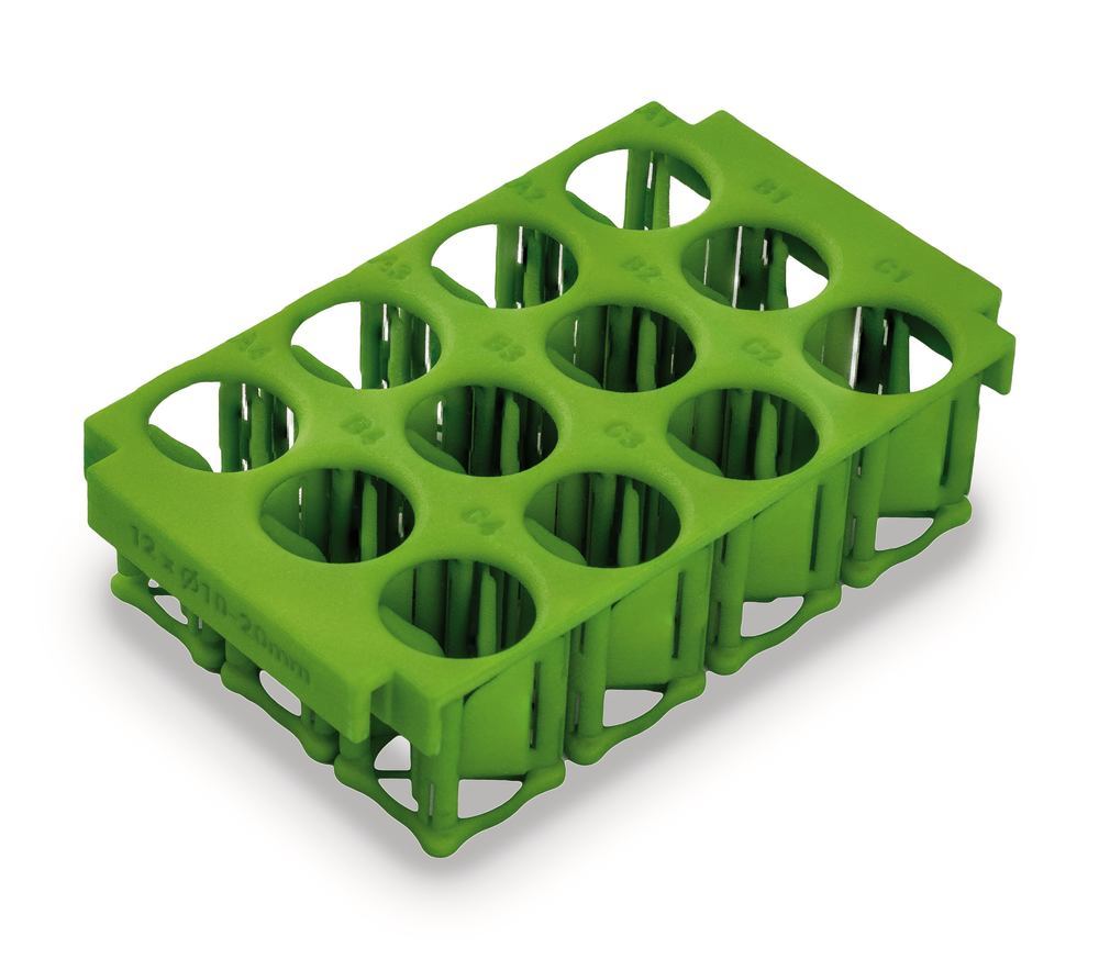 Storage box insert for sample vials , 12 x Ø 10-20 mm, 1 unit(s)