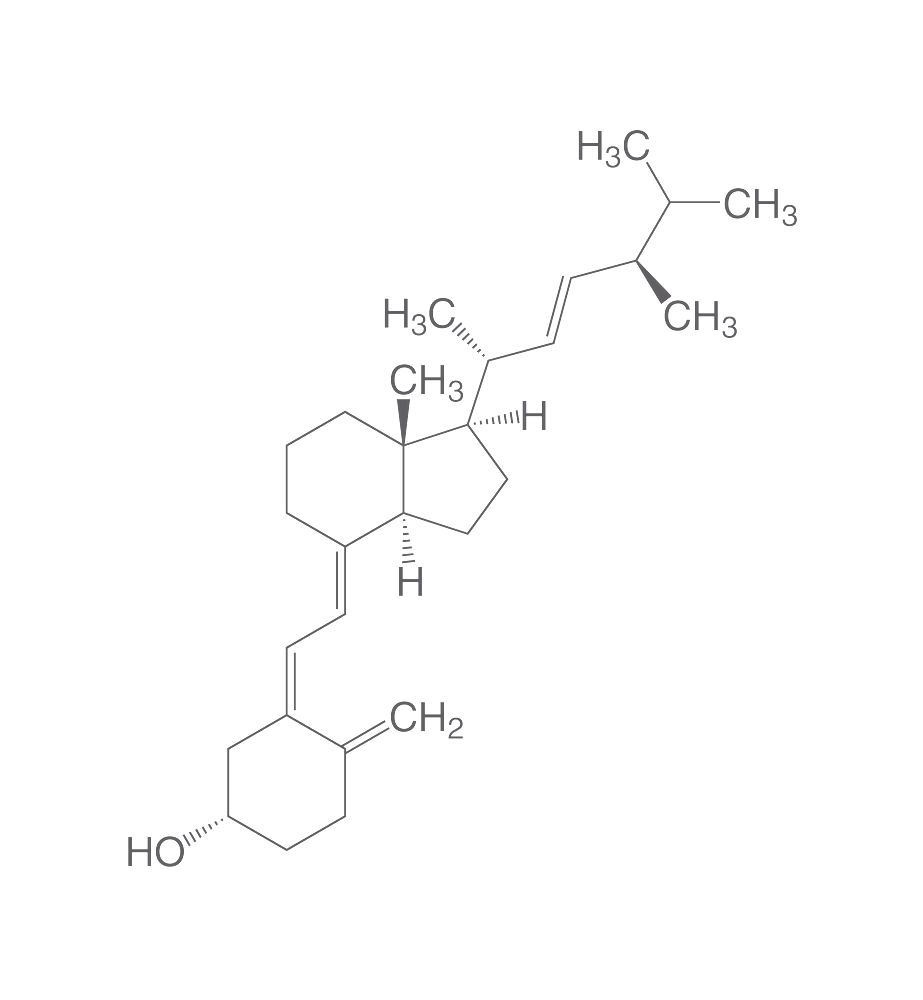 Ergocalciferol, min. 97,5 %, for biochemistry, 500 mg, glass