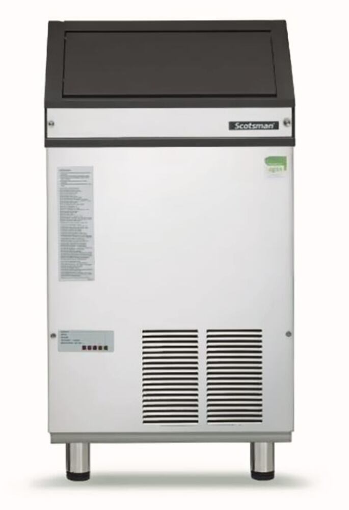 Flake ice machine with ice storage tank, SCOTSMAN® AF 107 OX VE, max. 130 kg