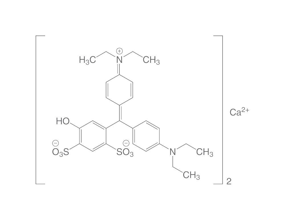 Patent blue V calcium salt (C.I. 42051), extra pure, 25 g, glass — Carl Roth, cod 1XTP.2