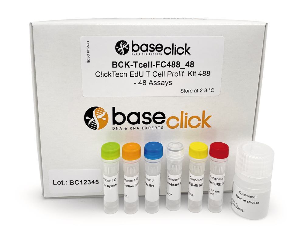ClickTech EdU T Cell Proliferation Kit 647, For 48 assays., for Flow Cytometry