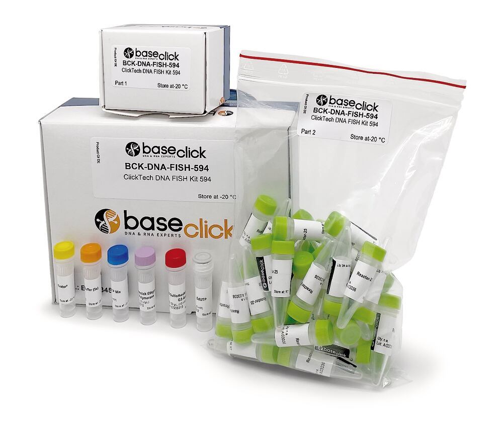 ClickTech DNA FISH Kit 594, Pour Hybridation in situ en fluorescence, 1 kit