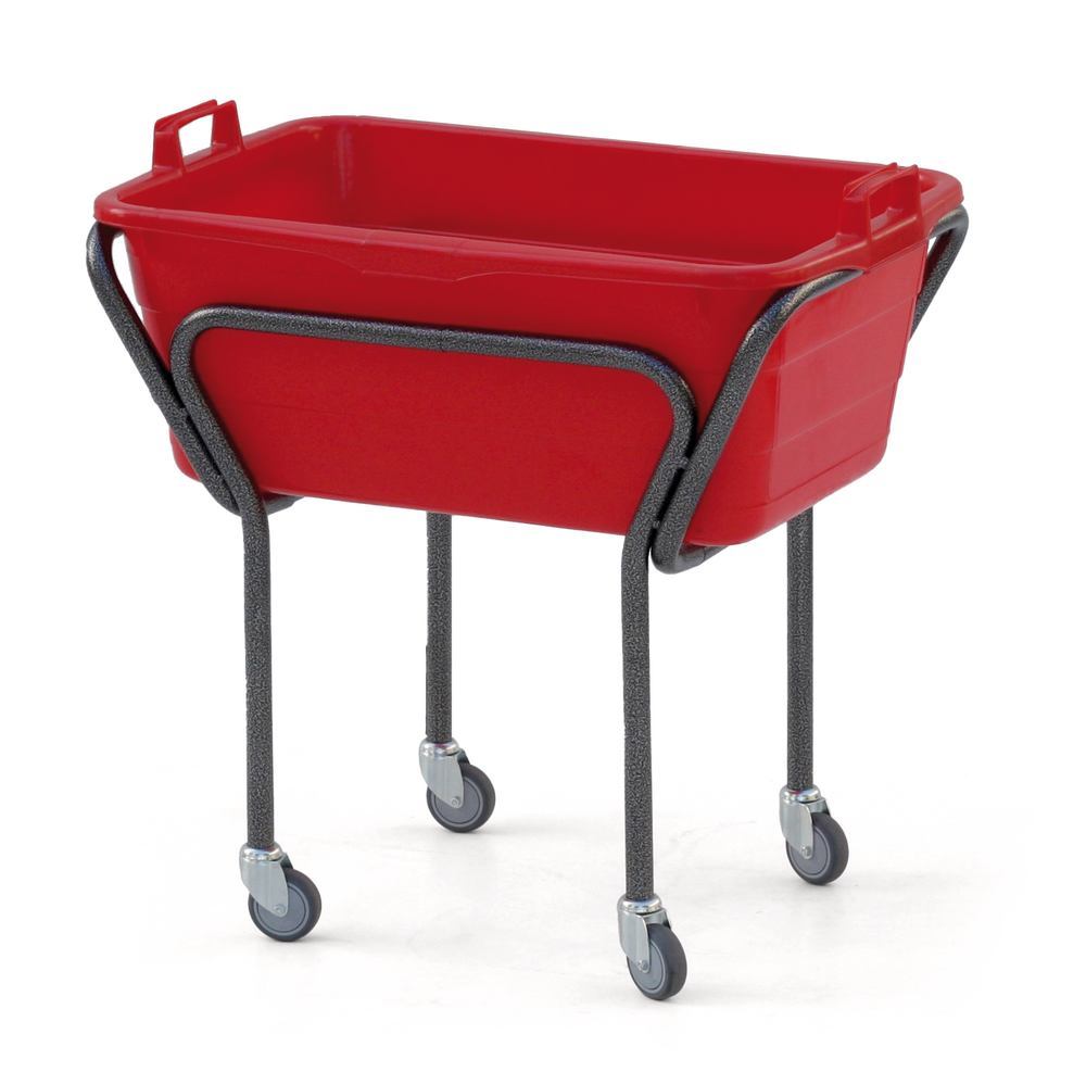 Tub trolley frame, 750 x 500 x 752 mm, load capacity 100 kg, 1 unit(s)