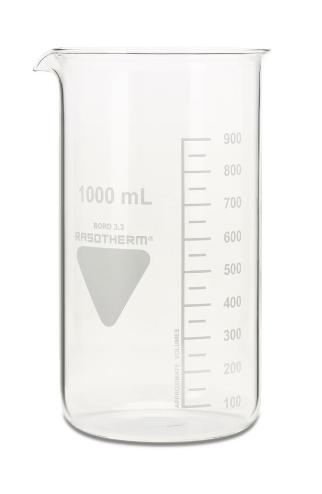 RASOTHERM beaker, tall, 1000 ml, 10 unit(s)