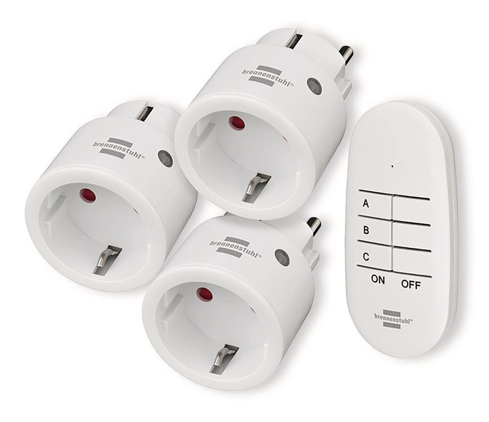 Remote switch set, 4-piece, 148 x 100 x 54 mm, 1 set